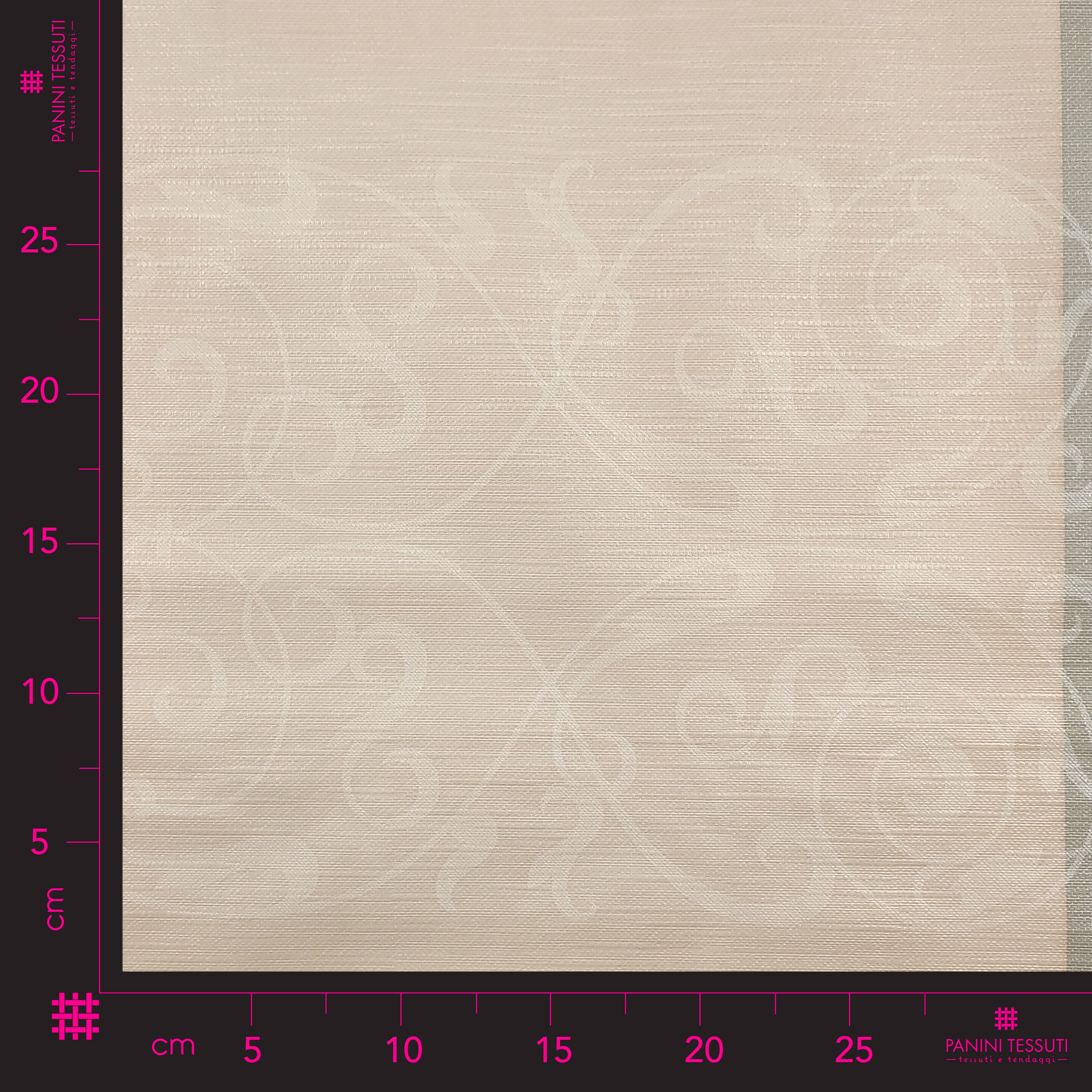 Tessuto per Tovaglia Plastificata Grigio e Beige Image
