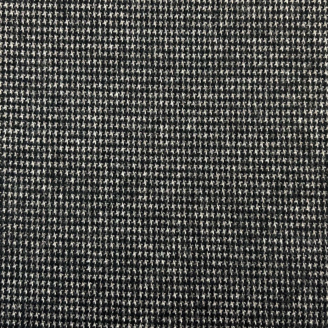 maglia tessuto pied de poule mini grigio