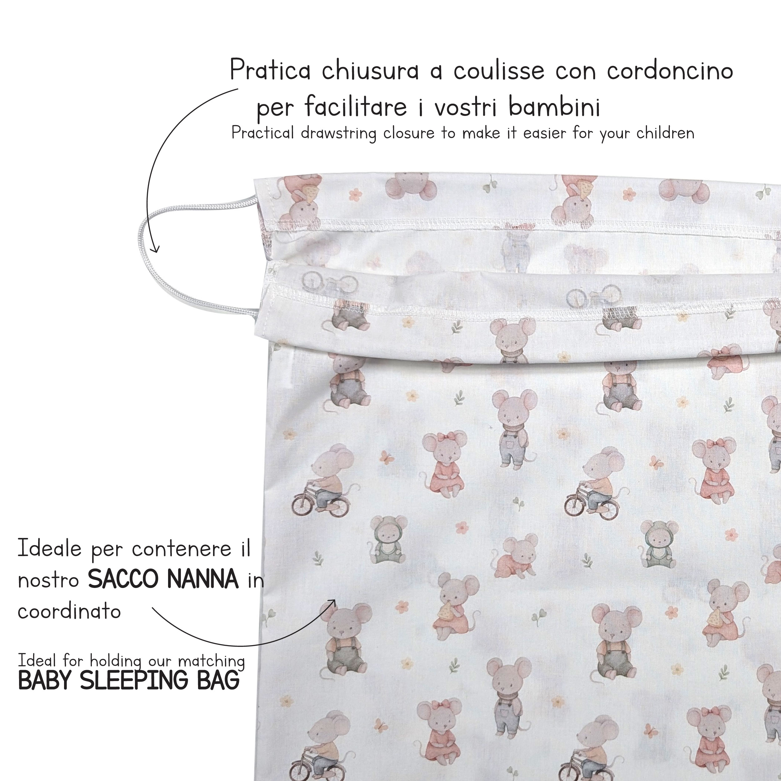 Sacchetto Asilo Topolini Image