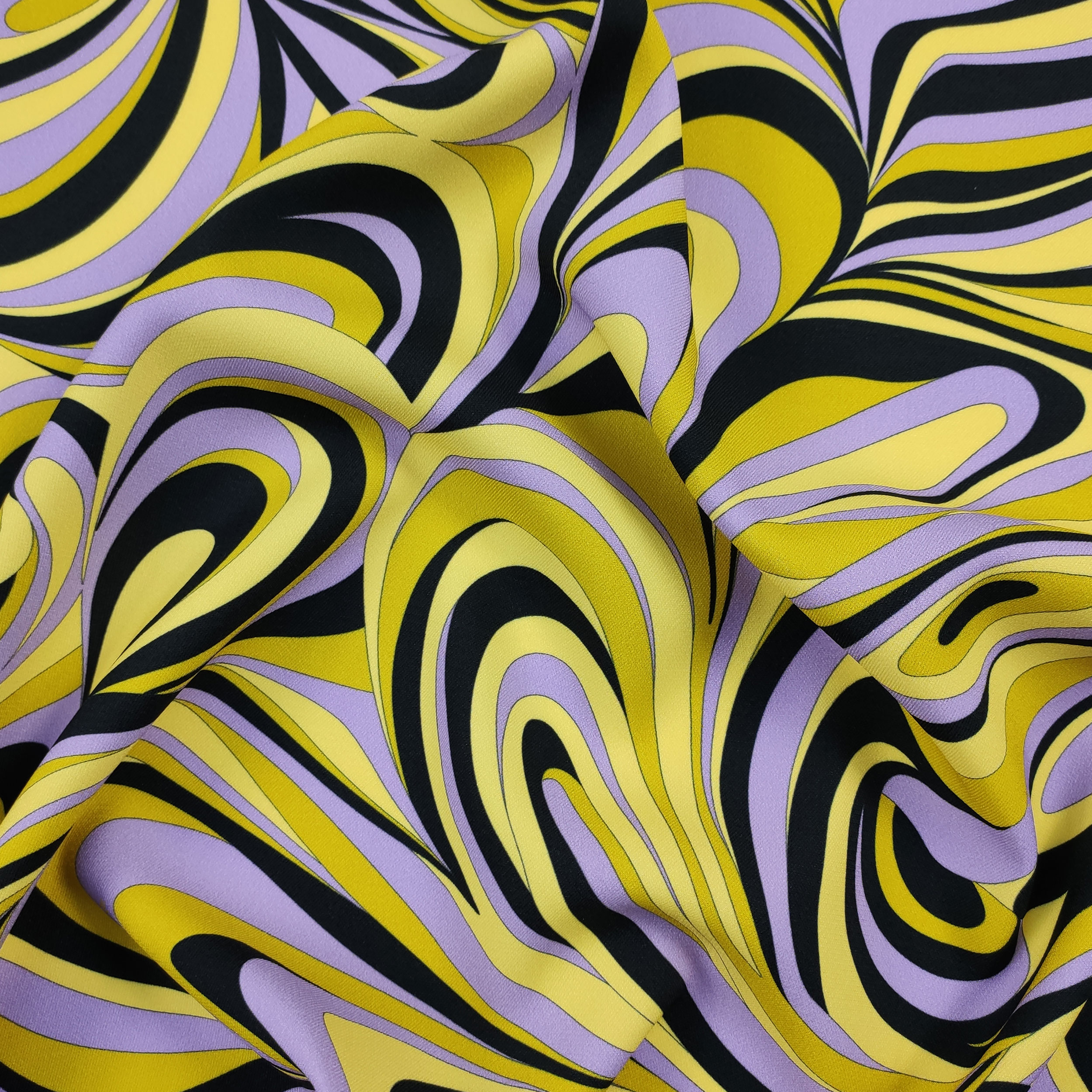 Cady Elasticizzato Moda Giallo