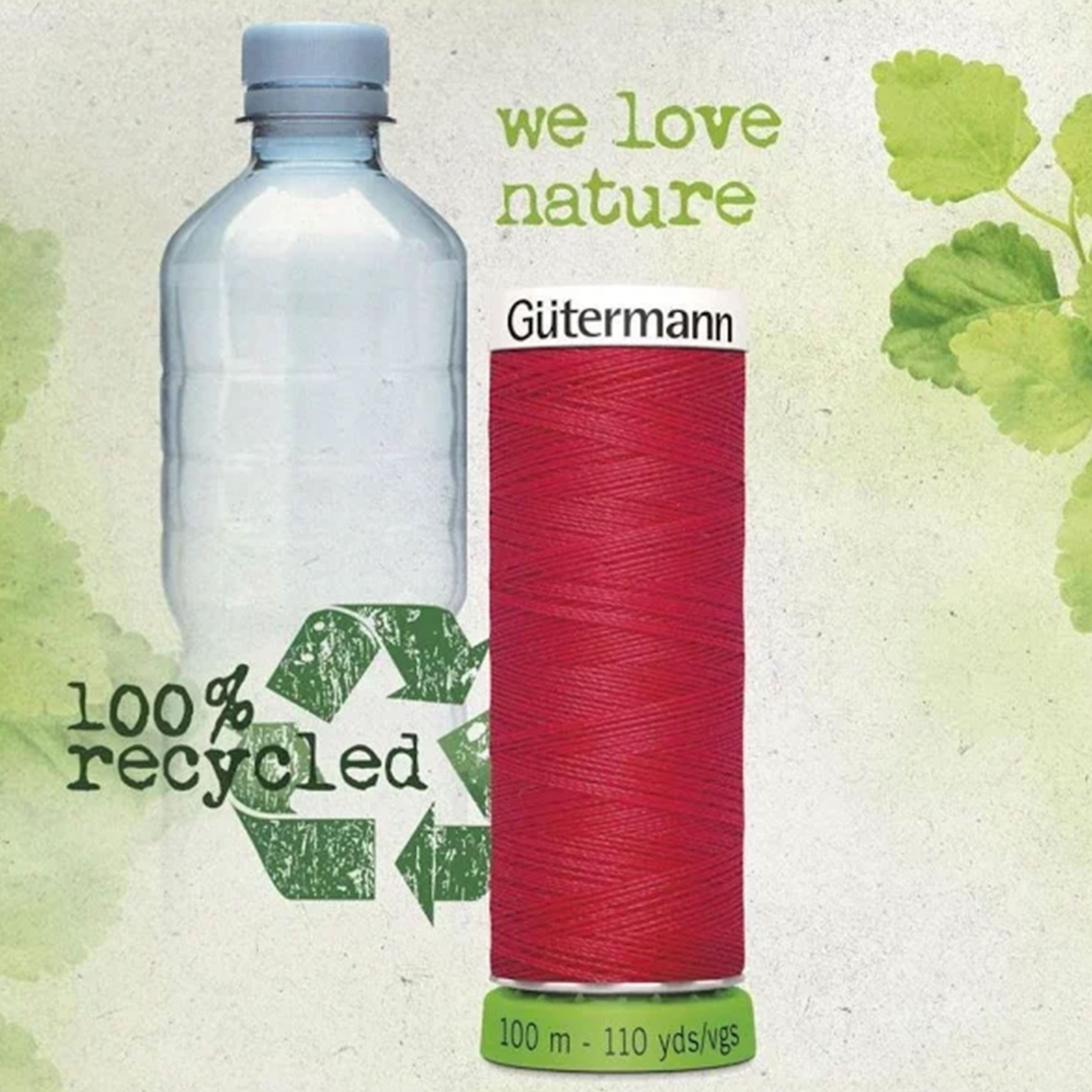 Gutermann Creative Cucitutto rPET 8 Bobine con Etichette Image