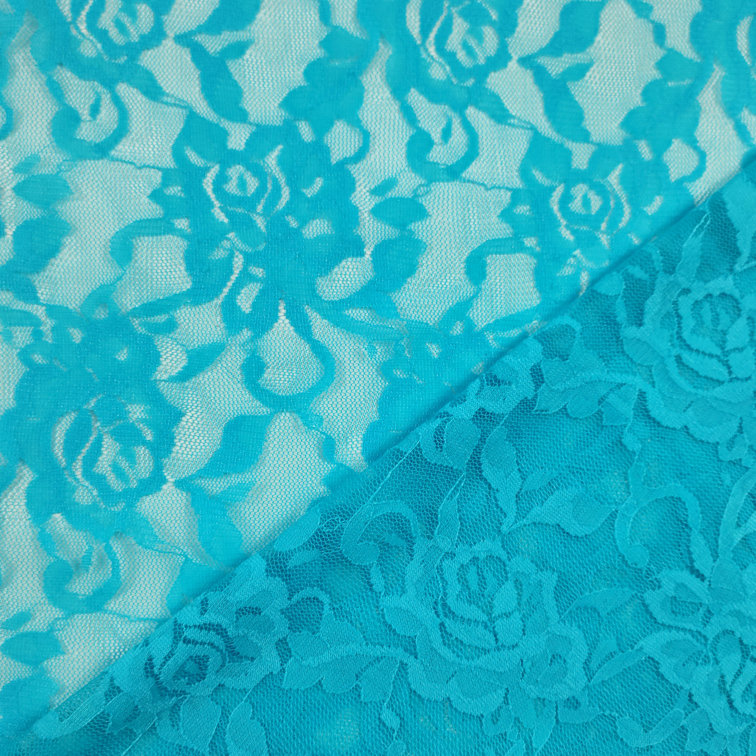 Pizzo Elastico con Rose Image