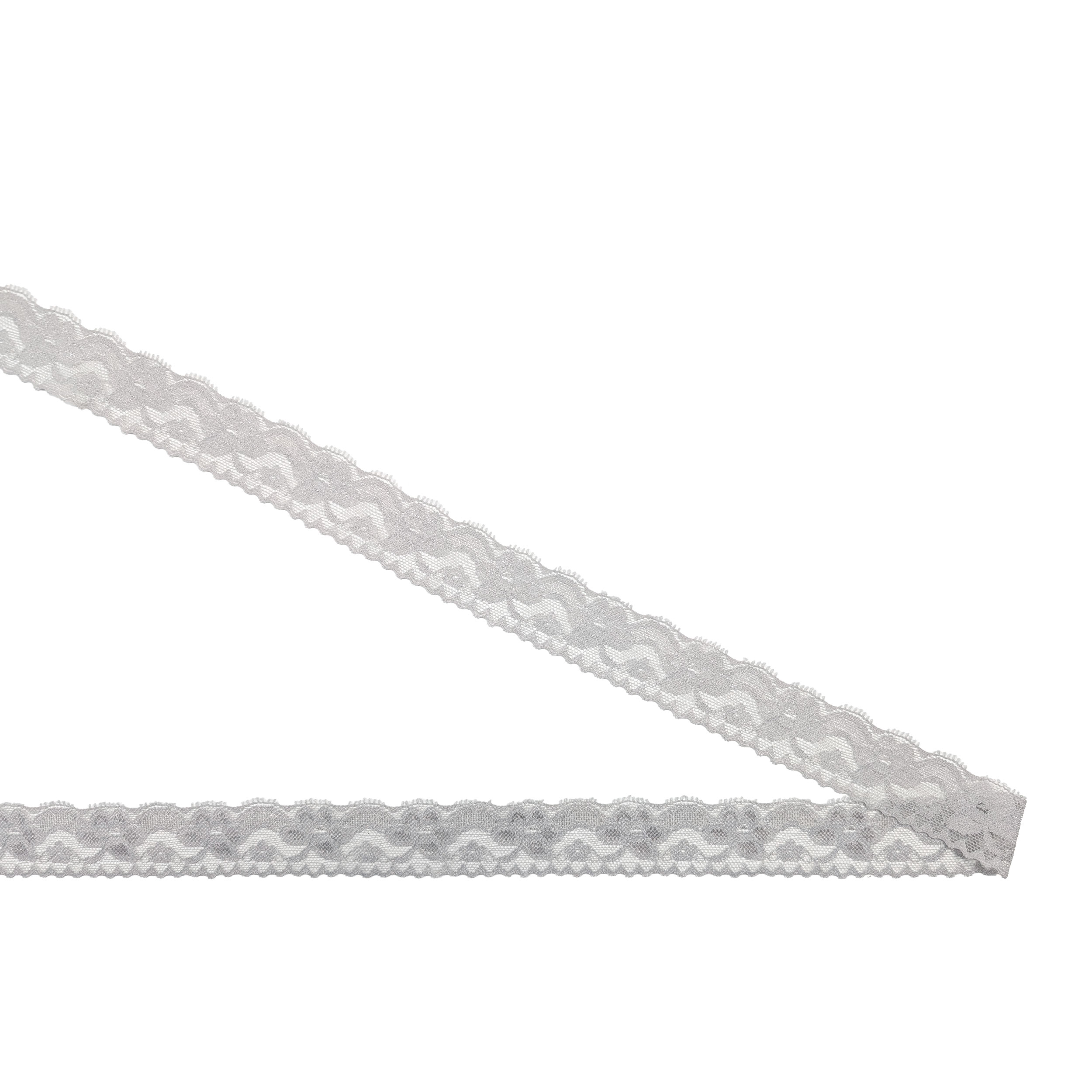 Pizzo Basso Elastico con Fiori Image