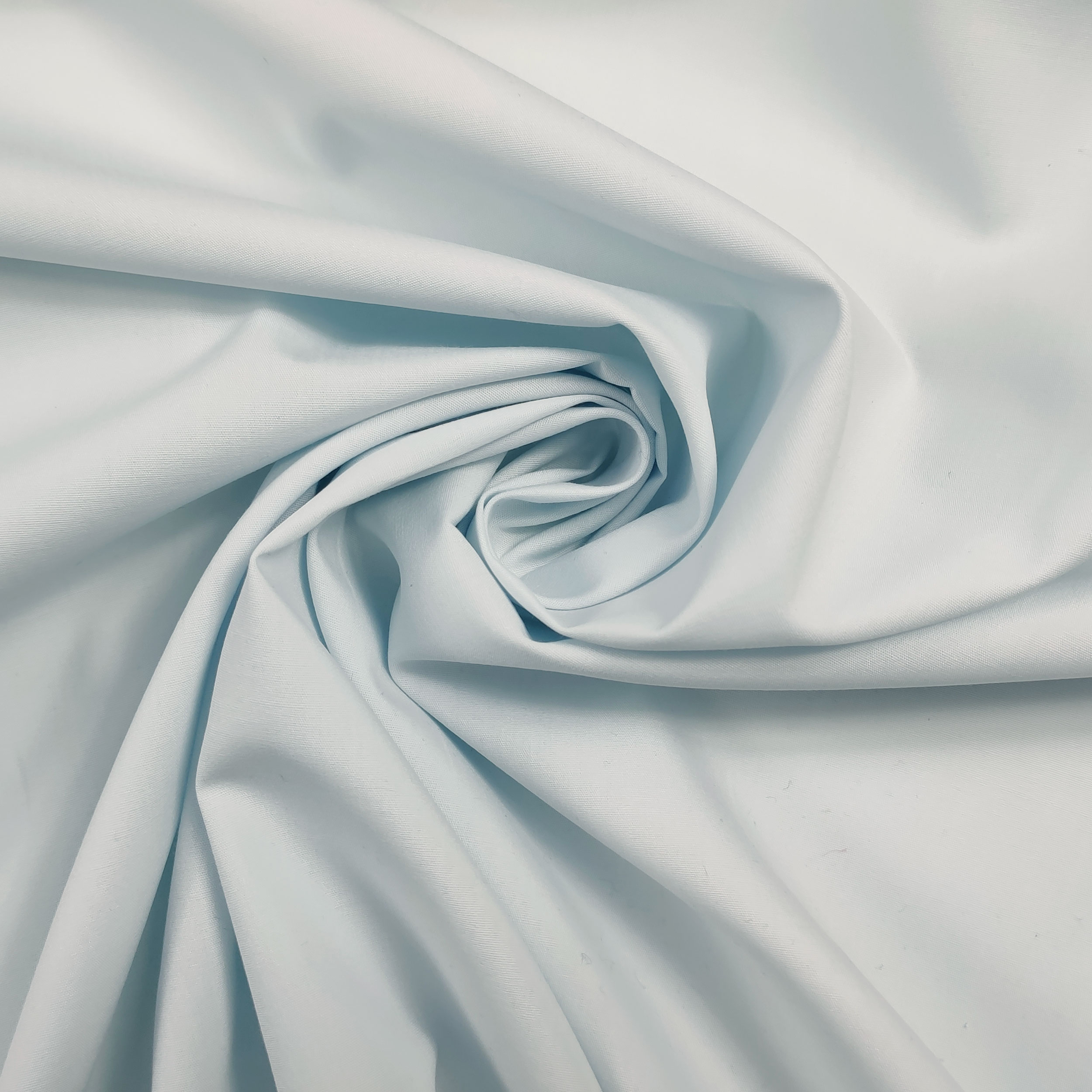 Cotone per Camiceria Azzurro Image