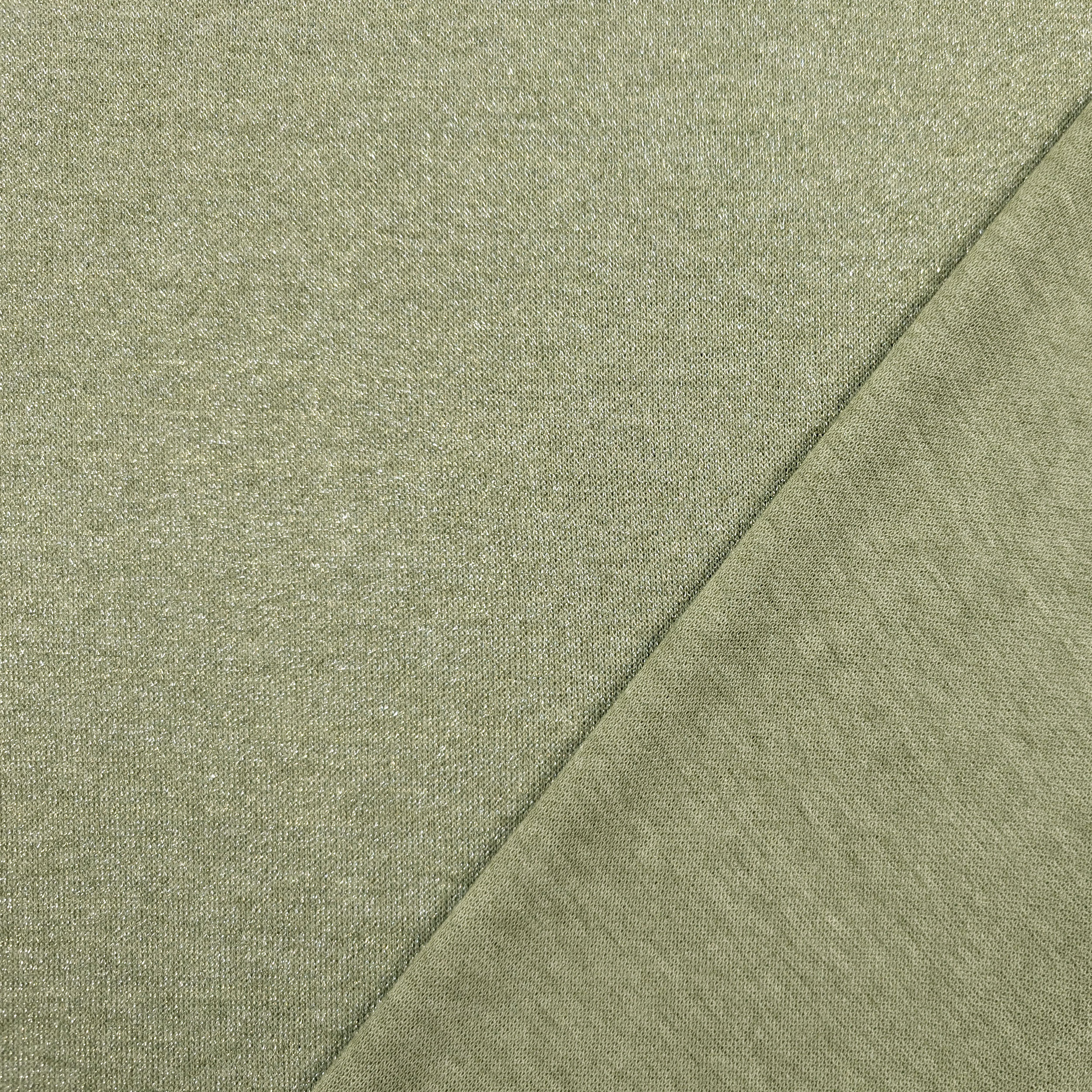 Maglia Mano Cashmere Verde Lurex Image