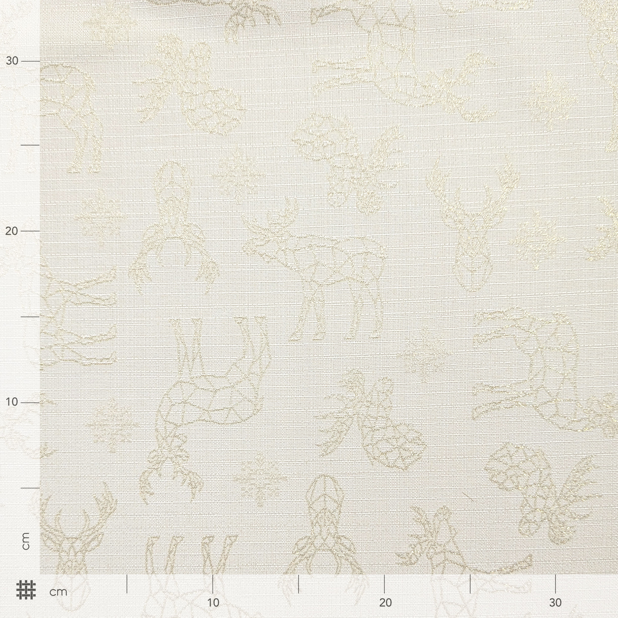 Jacquard Natalizio con Silhouette Renne Image