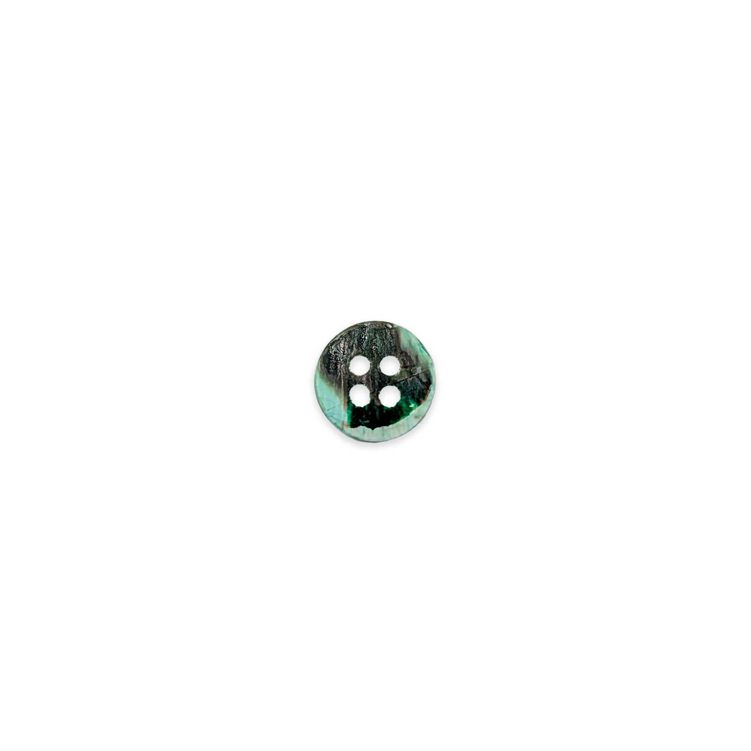 Bottone Madreperla 4 Fori Menta Lin 16 Image