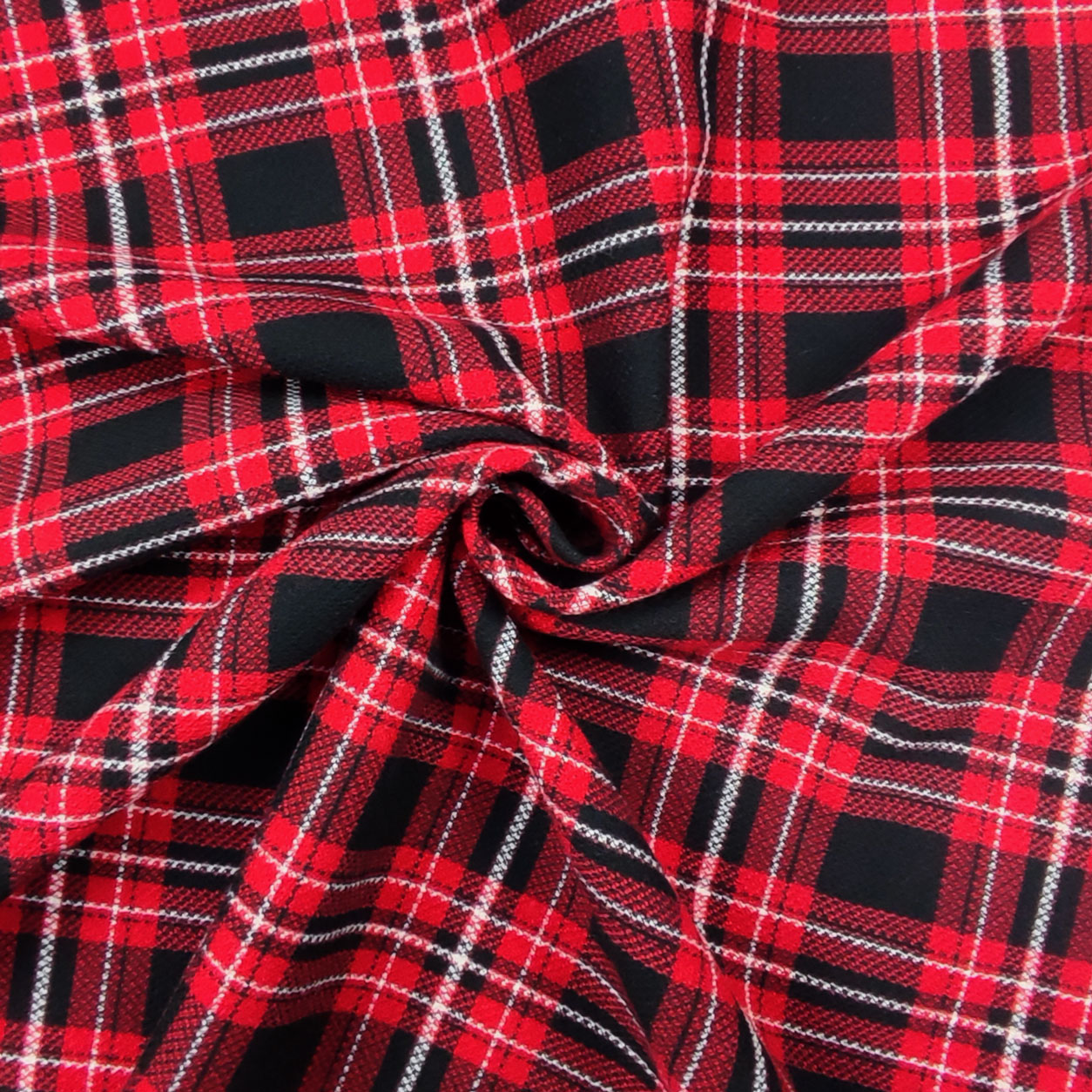 tessuto-per-cappotto-tartan-rosso-e-nero