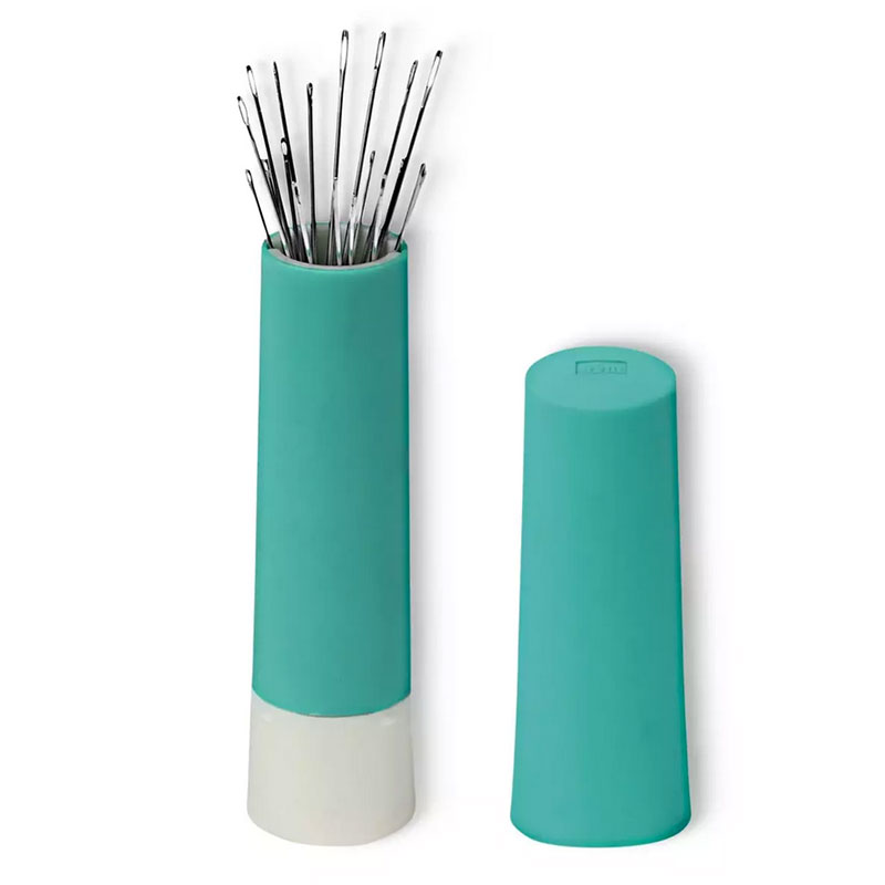 Porta aghi magnetico azzurro