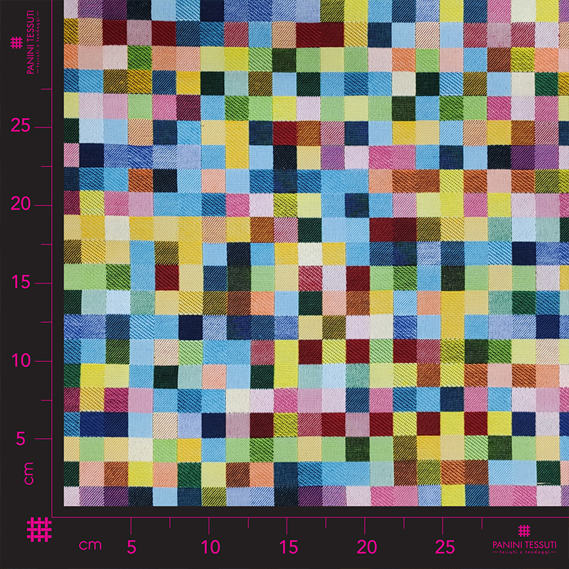 tessuto arredo a metraggio quadratini