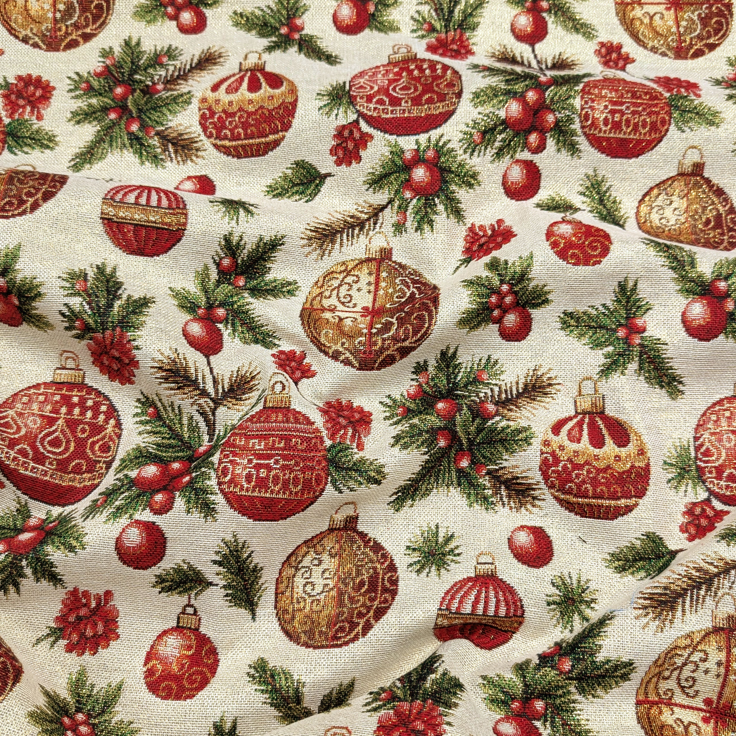 Gobelin Palline di Natale Lurex Image