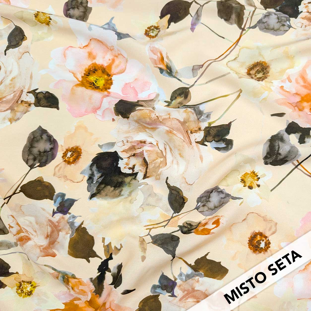 Misto Seta Fiori Acquerellati Image