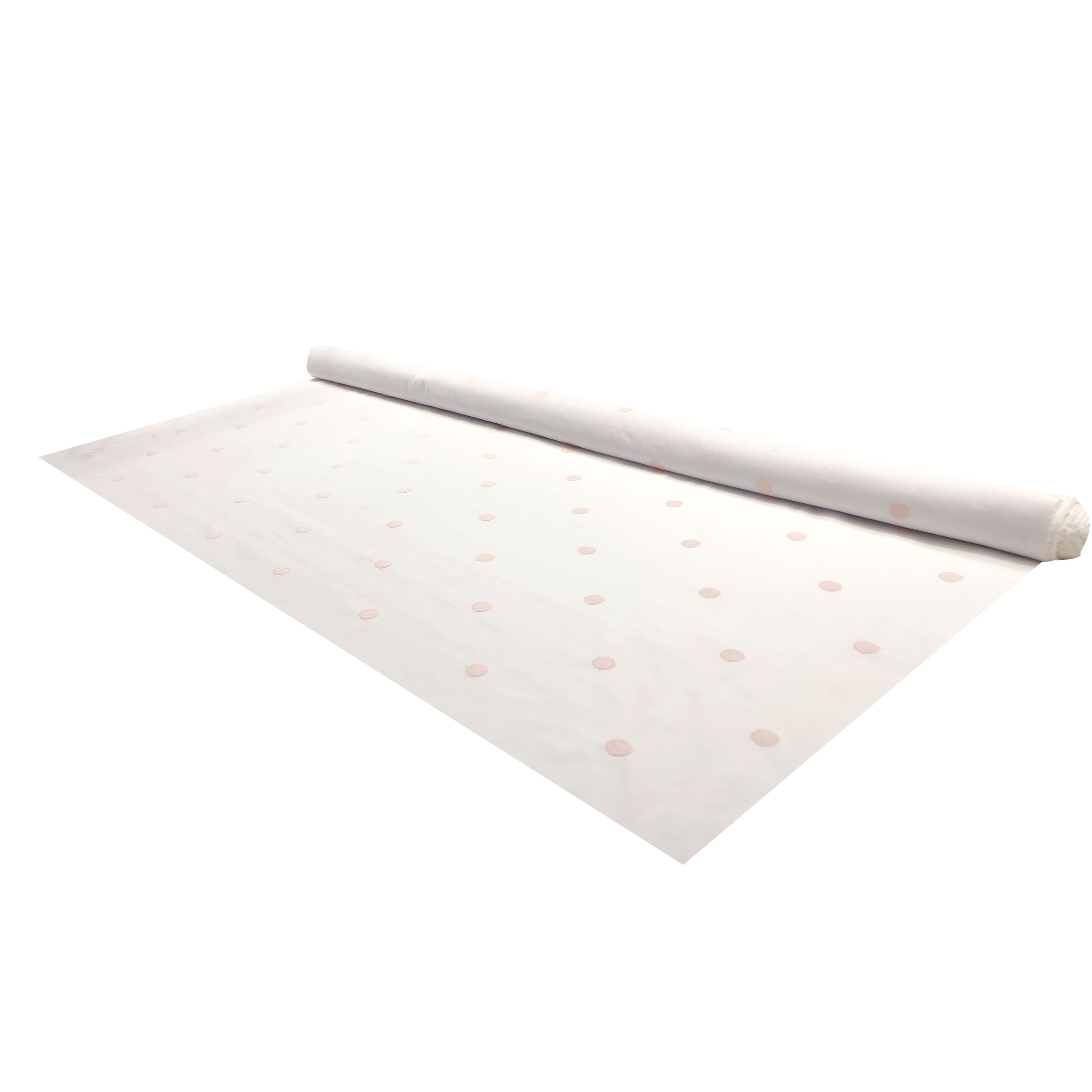 Cotone Elasticizzato Ricamo Pois