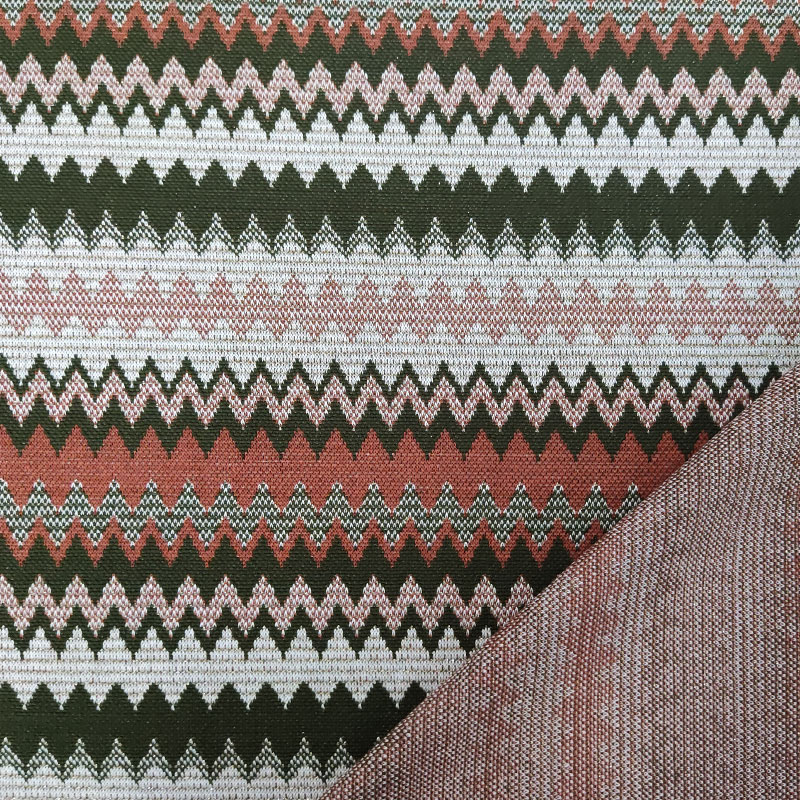 Punto Milano Alta Moda Jacquard Moro e Beige