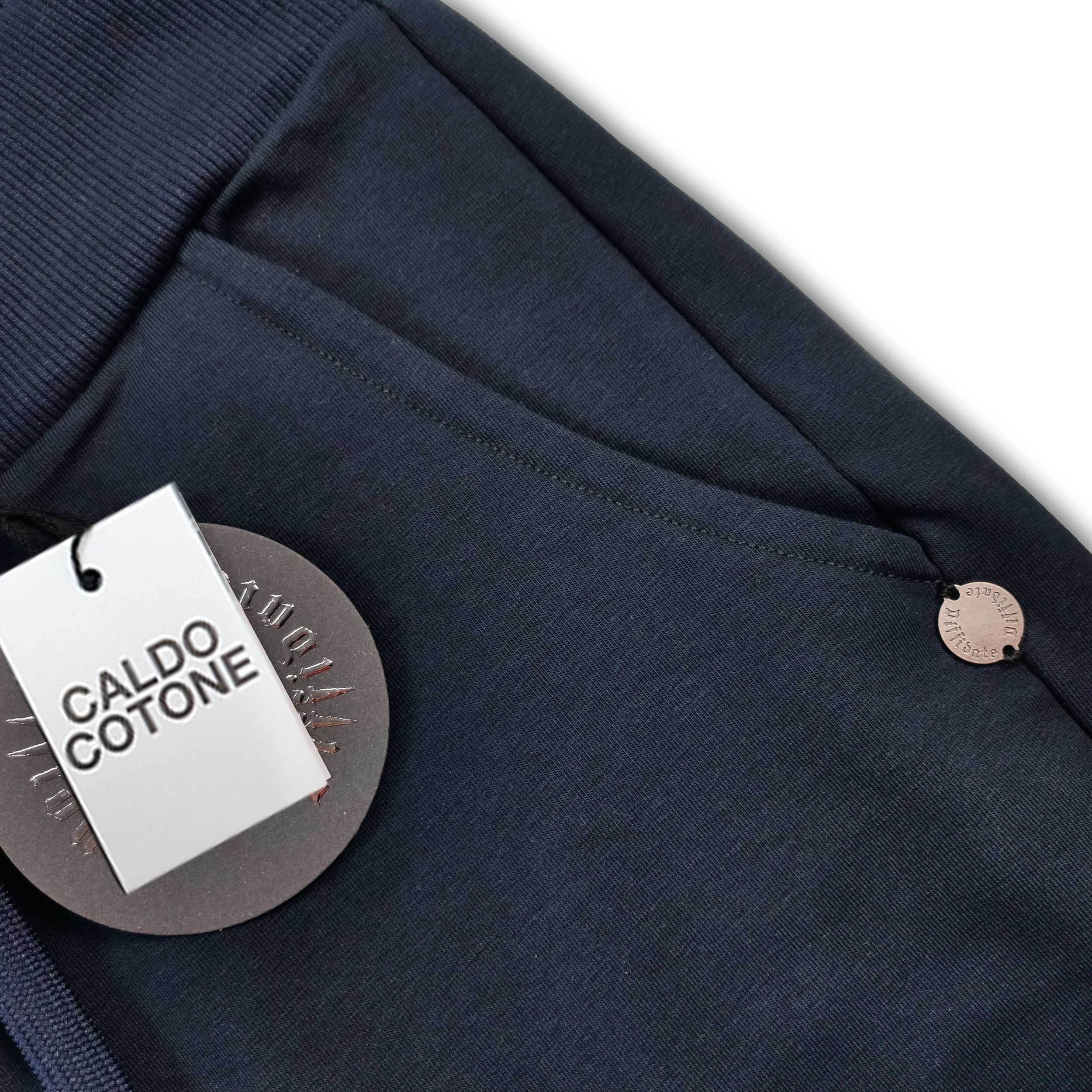 Pantalone in Caldo Cotone Blu Image