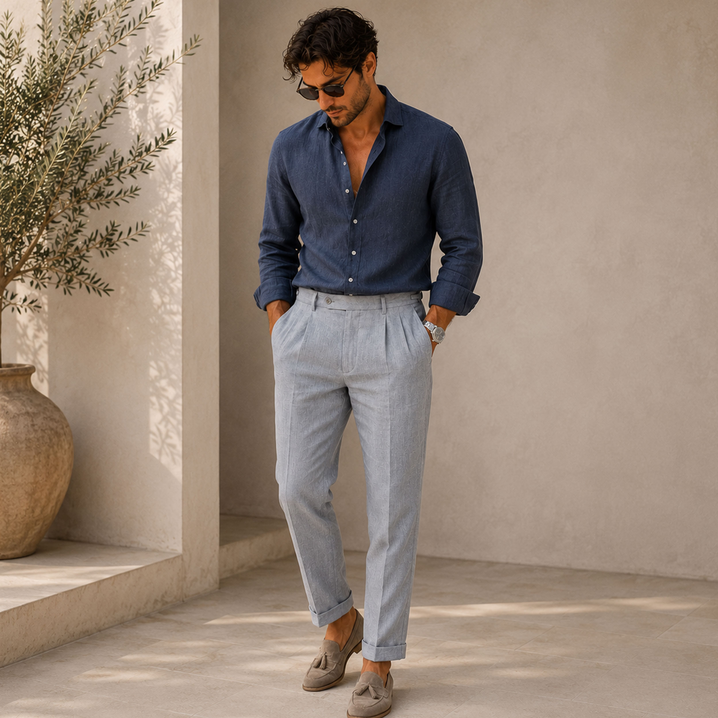 Puro Lino Grigio Image