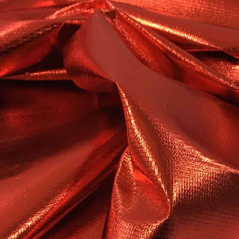 Tessuto Laminato Special in Rosso