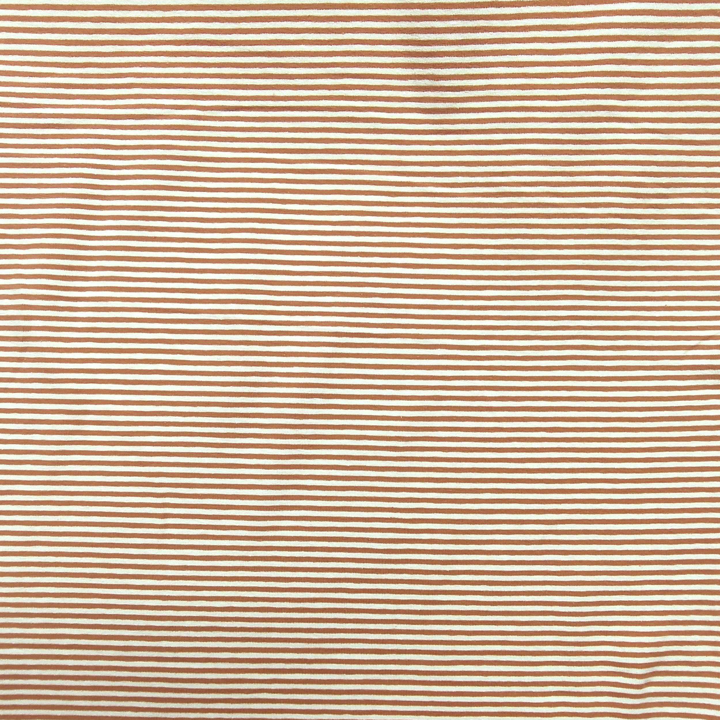 Jersey Cotone Righe Colorate Tinto in Filo 2
