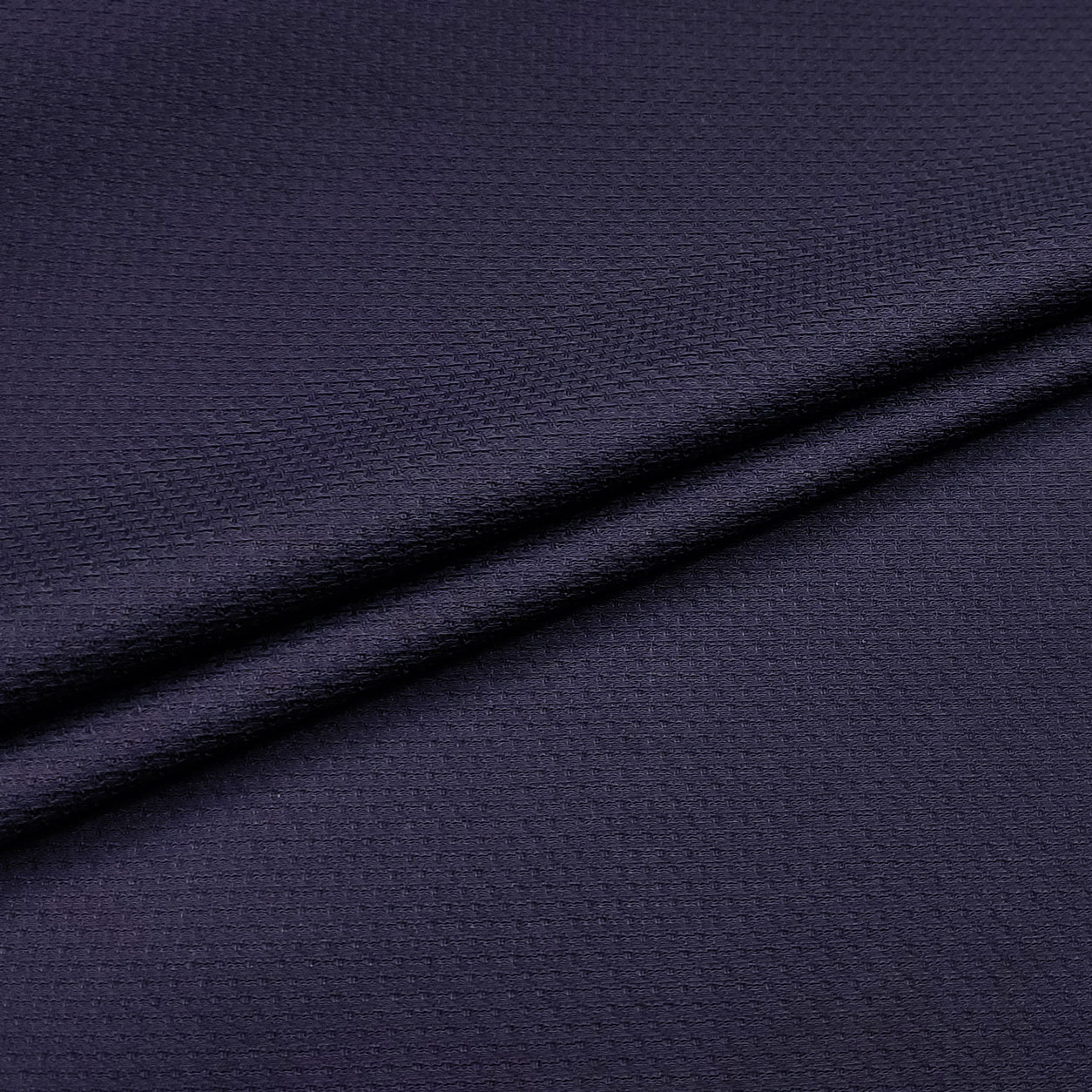 Tessuto Cotone Effetto Jacquard Viola