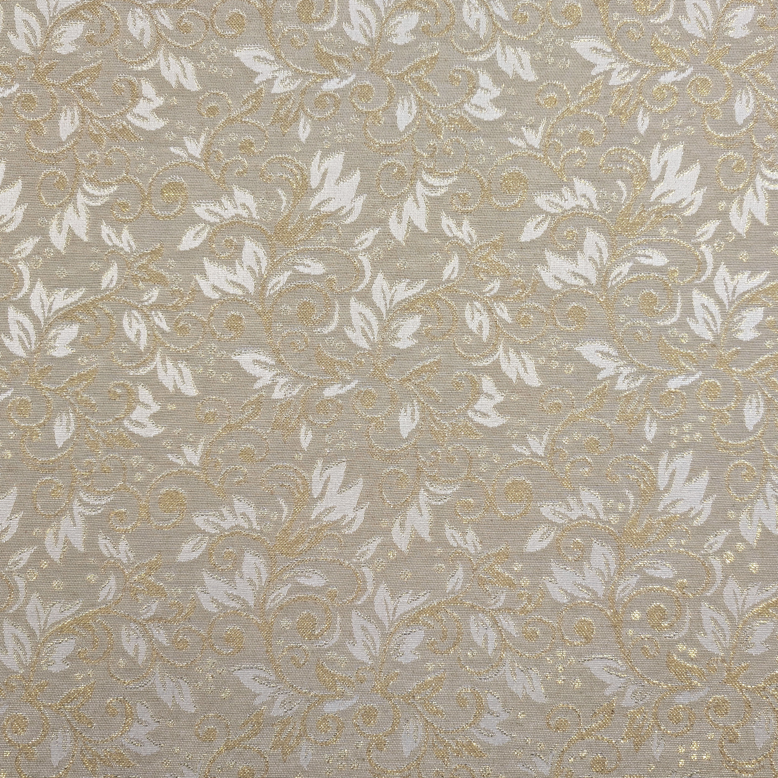 Jacquard Damascato Beige Oro Lurex Image