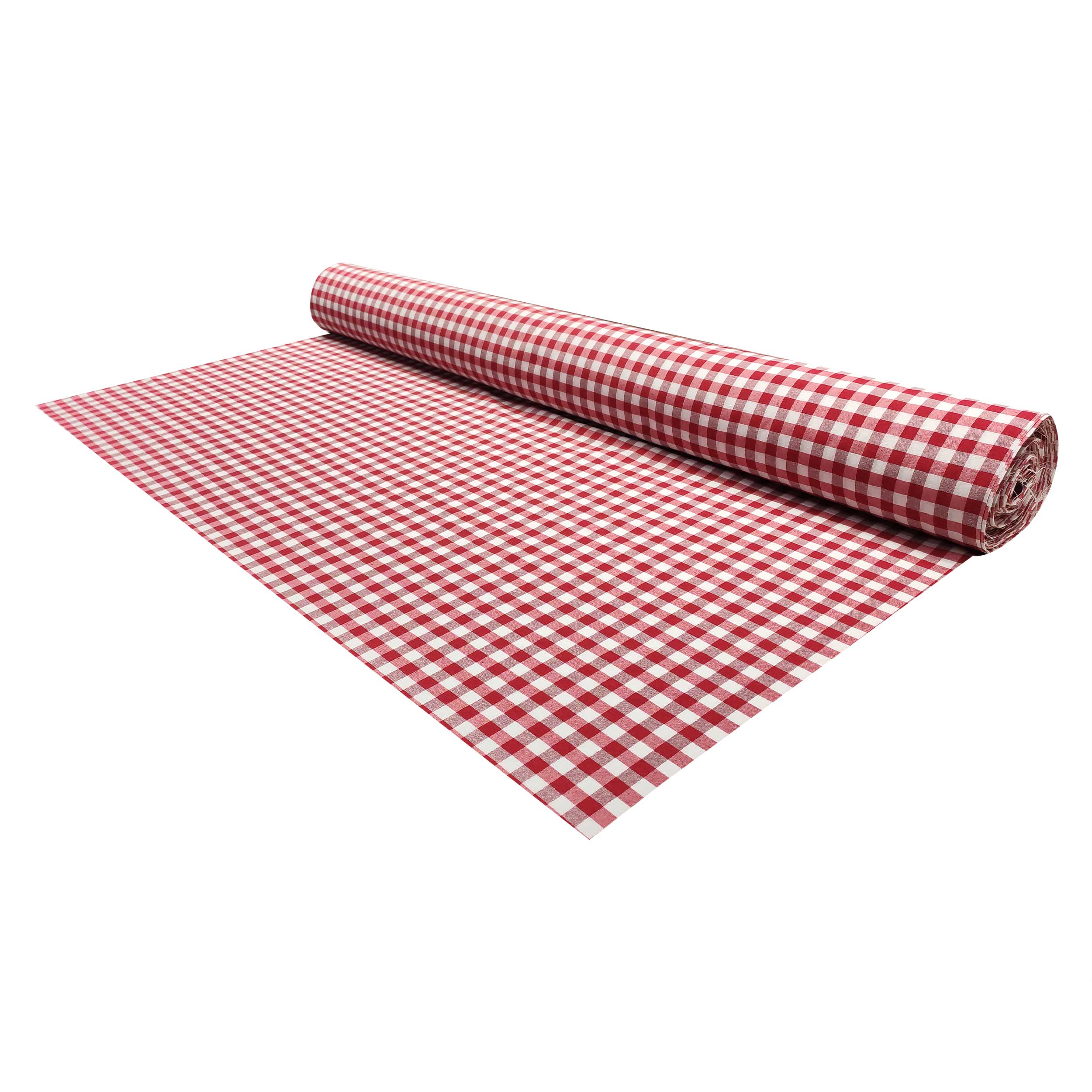 Tessuto per Tovaglia Tinto in Filo Fantasia Quadretti Image