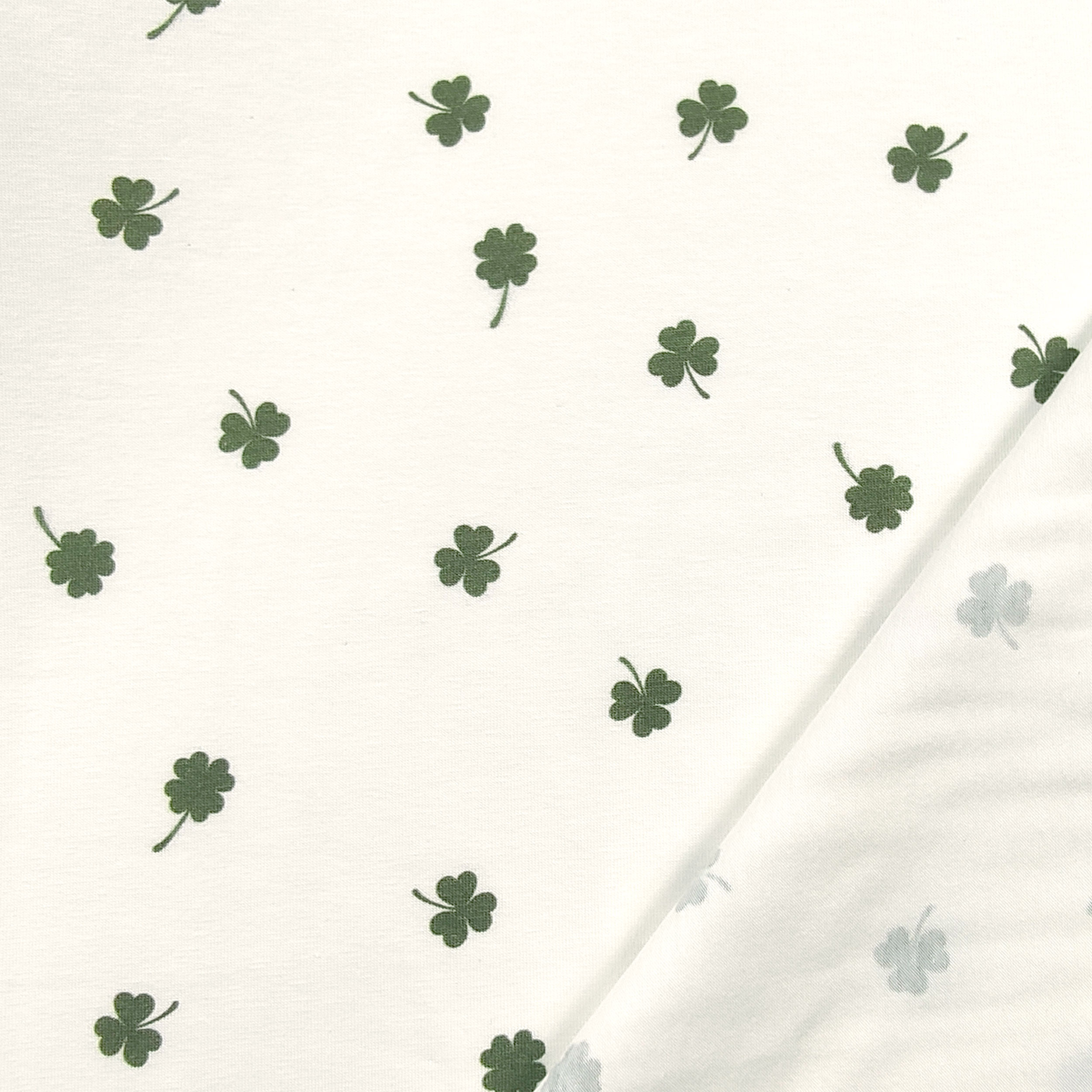 Jersey Cotone Fantasia Trifogli