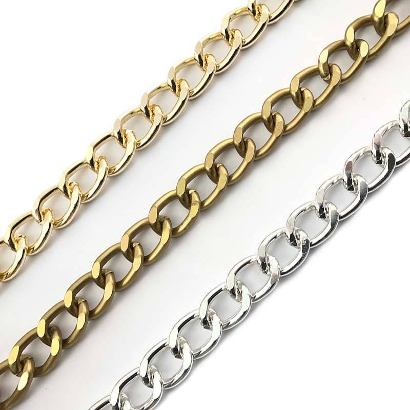 Catena per Borsa Anelle Schiacciate - Colore Prodotto: Oro