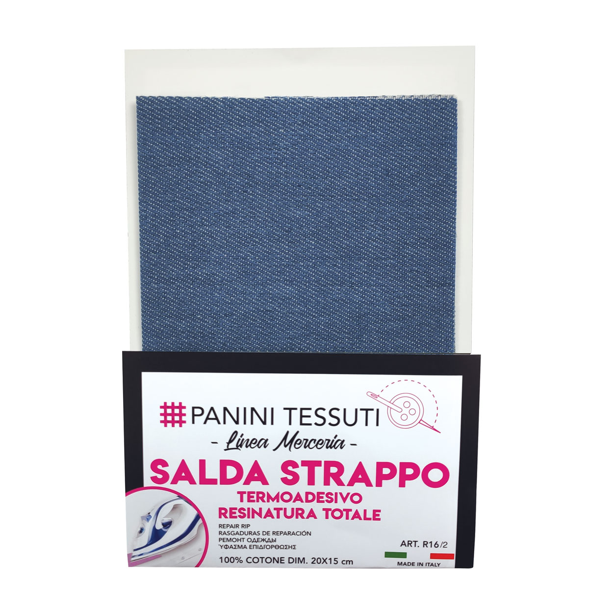 Jeans Slavato Salda Strappo Cotone (1)
