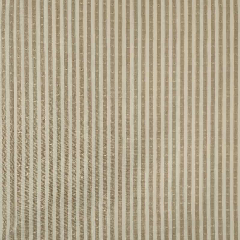 Lino tessuto mille righe beige