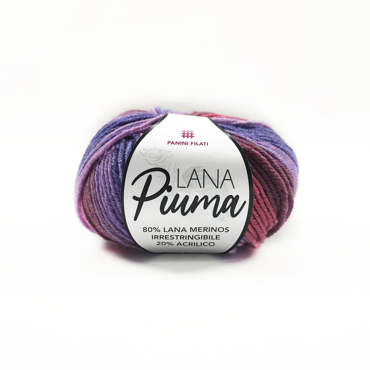 lana-piuma-viola-e-rosso