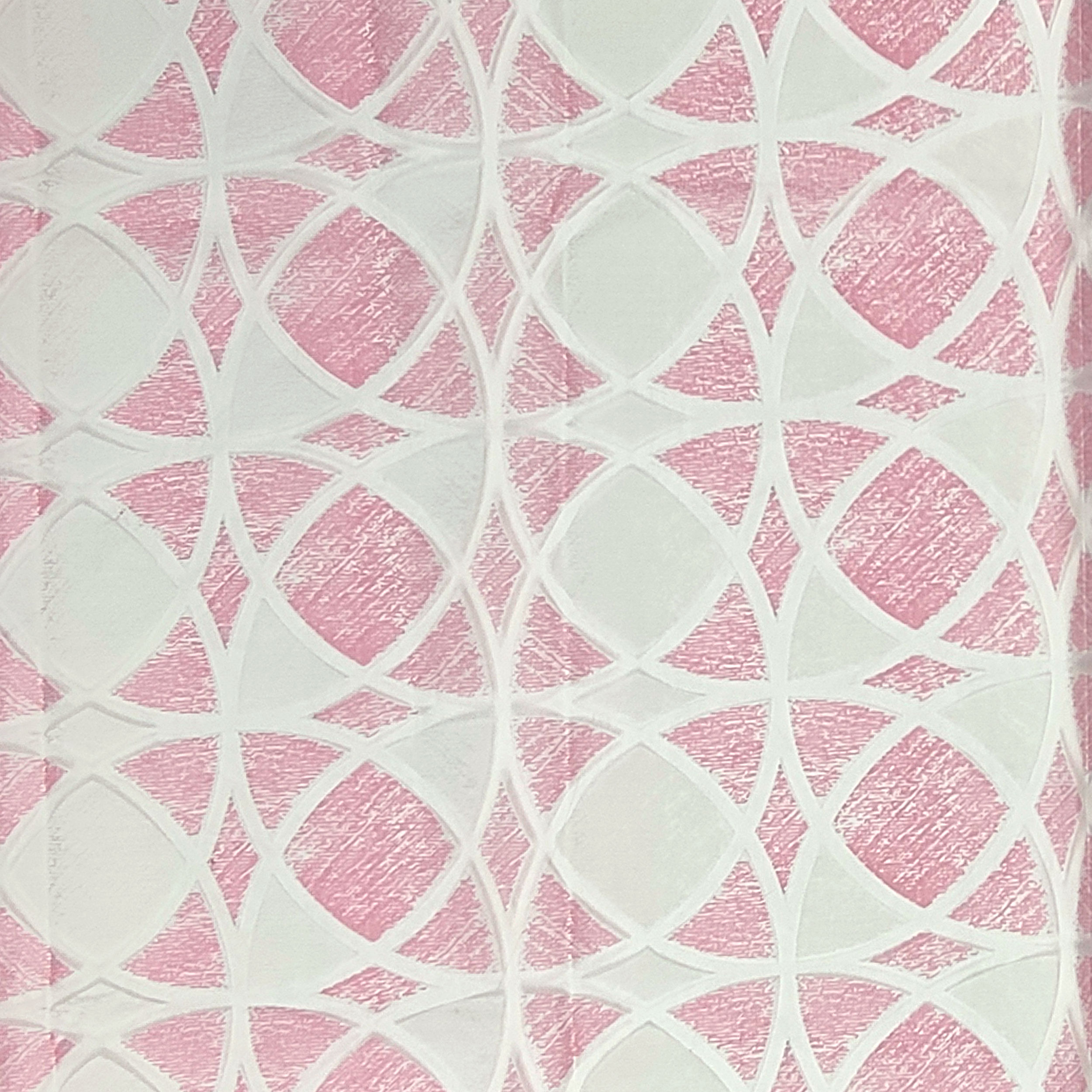 Tenda Confezionata Devorè Geometrico Rosa