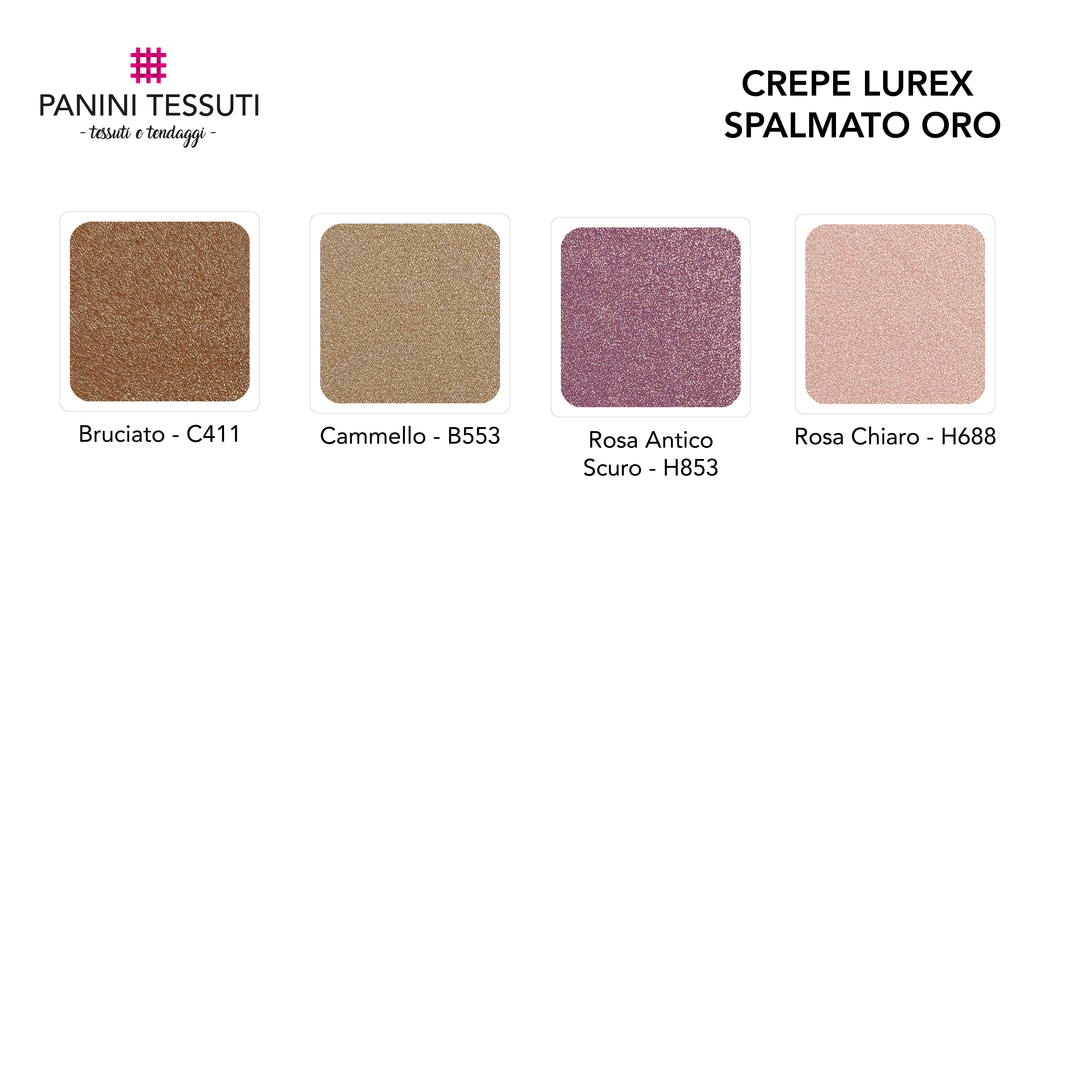 Crêpe Lurex Spalmato Oro Image