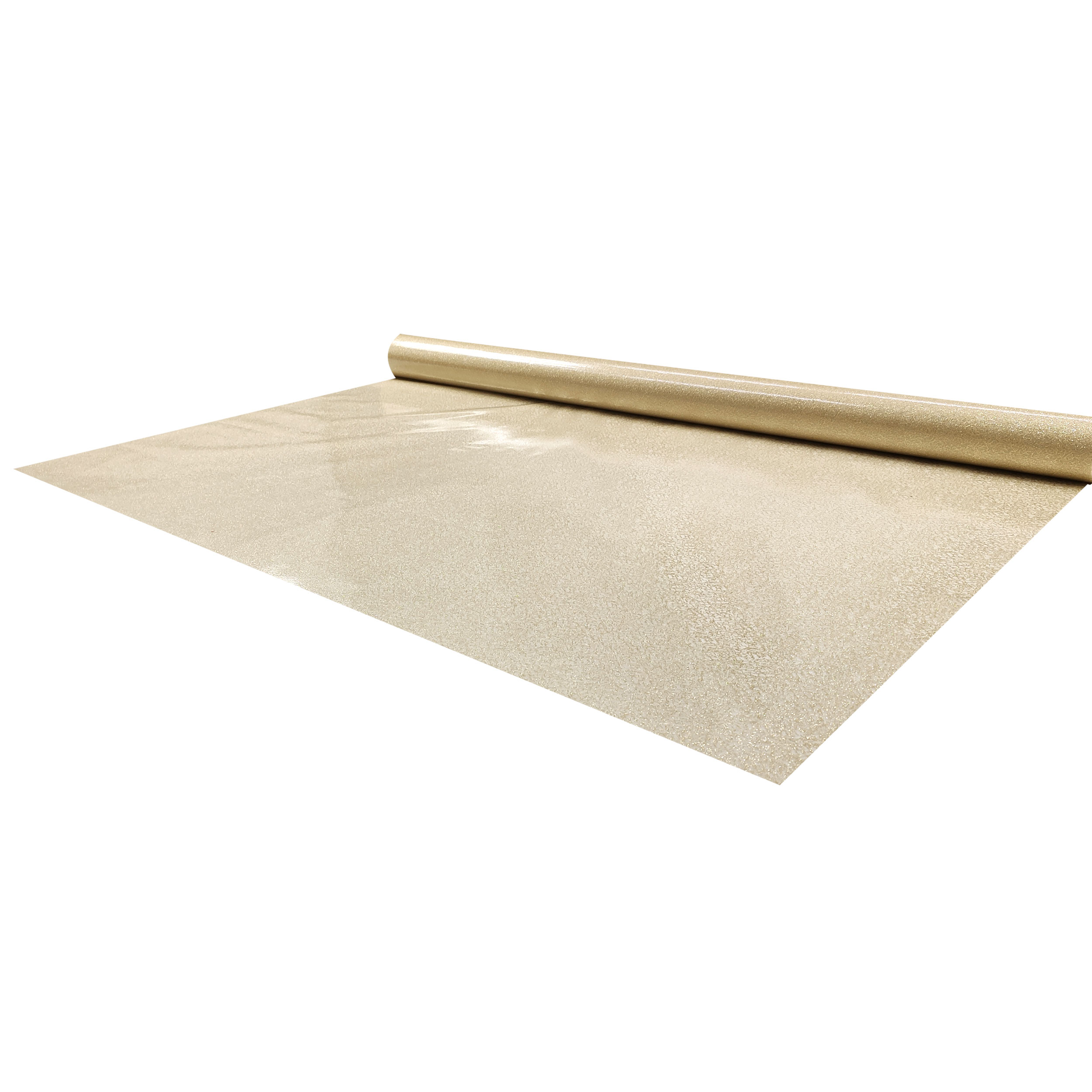 Tessuto Tovaglia Plastificata Fantasia Glitter Oro