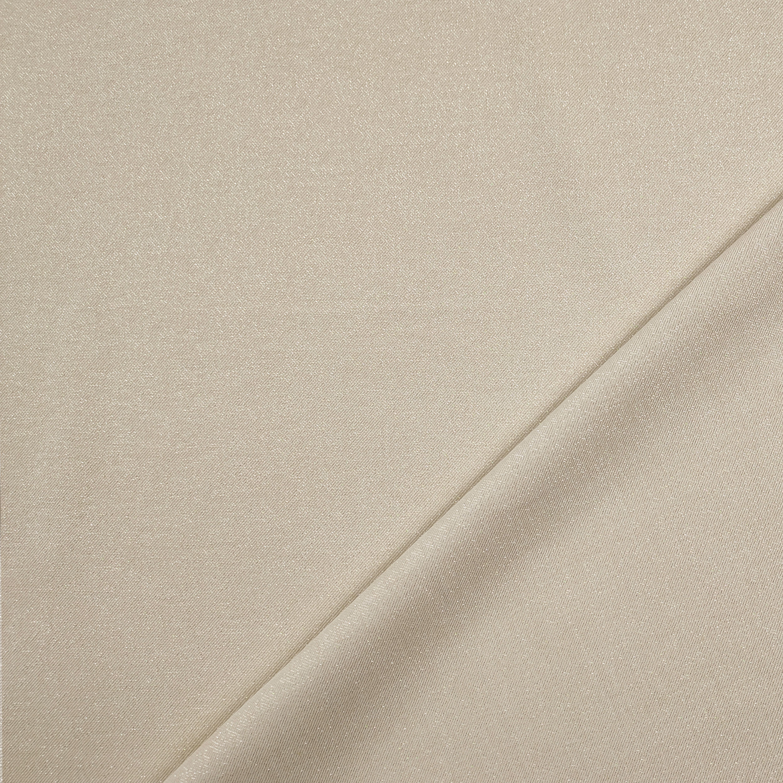 Tessuto Elasticizzato Moda Beige Lurex
