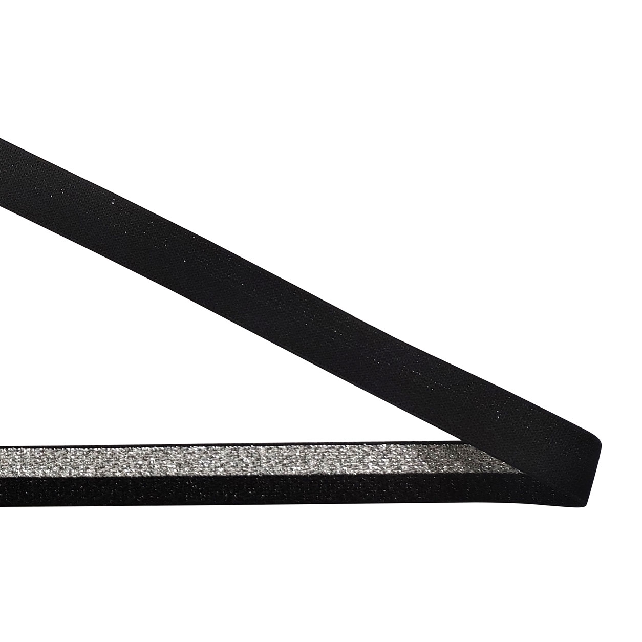 Elastico Decorativo Nero e Argento