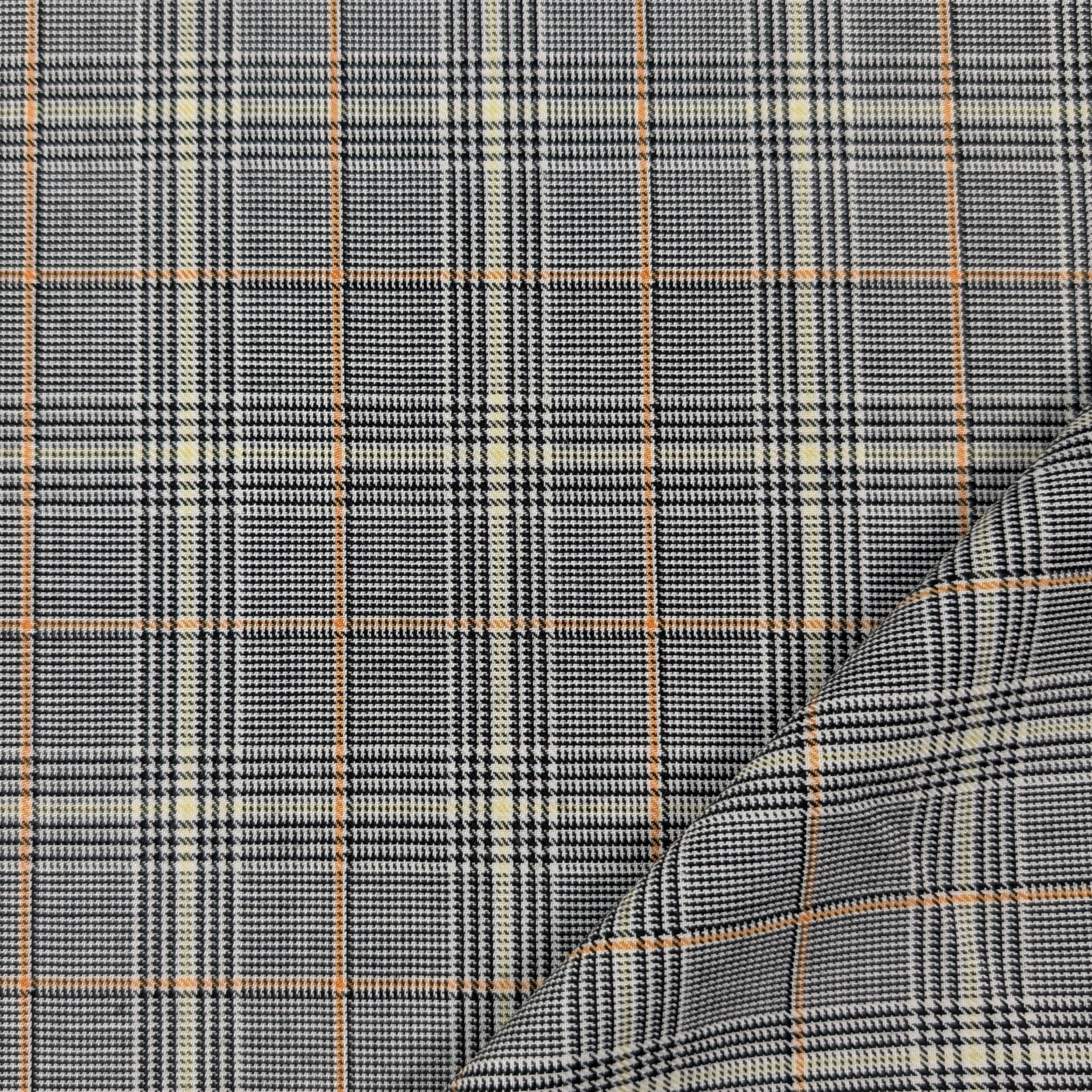 Tartan Pura Lana Moda Image