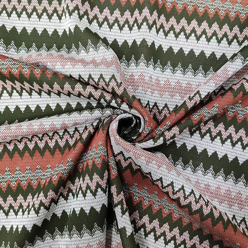 Punto Milano Alta Moda Jacquard Moro e Beige