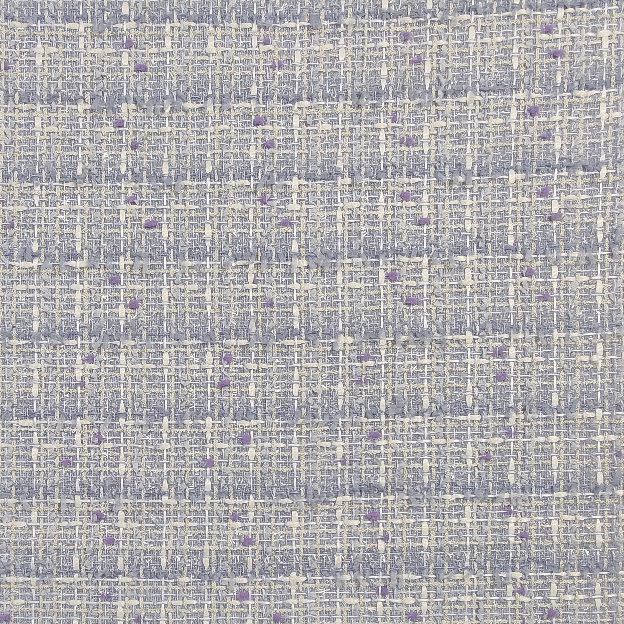 Tessuto Jacquard Moda Lilla Image