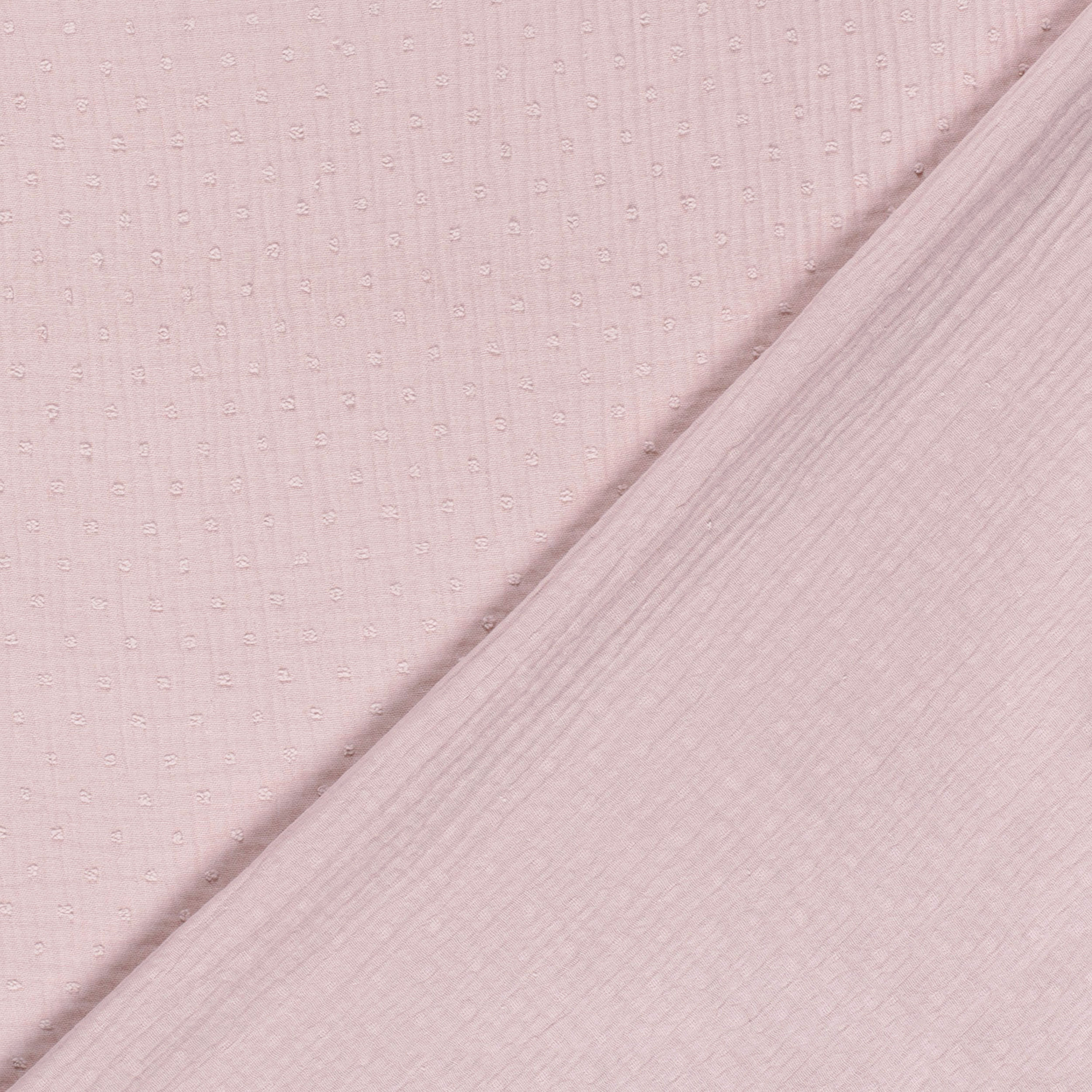 Mussola Cotone Plumetis Rosa Image
