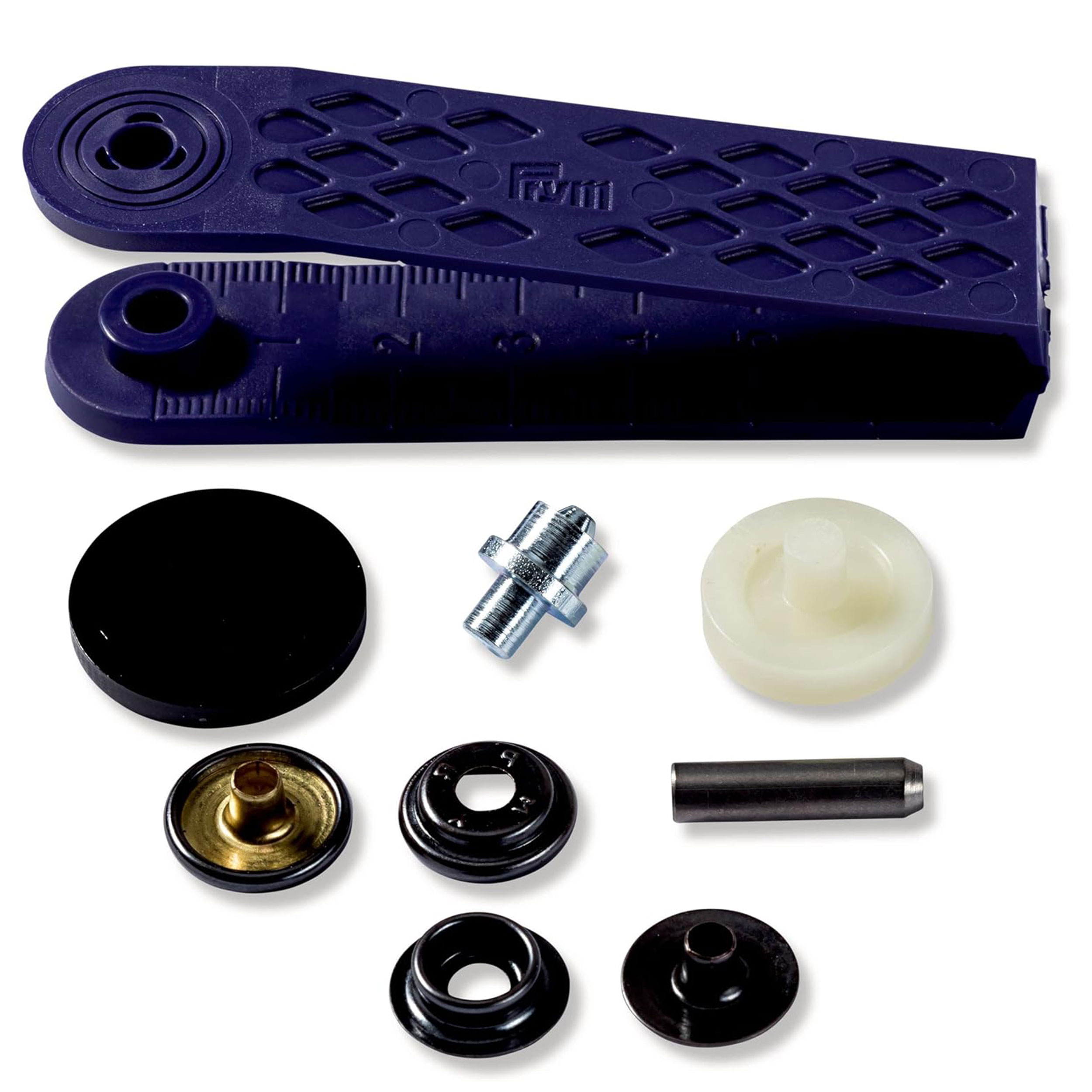 Bottoni a Pressione Prym 15 mm Ottone Nichelato