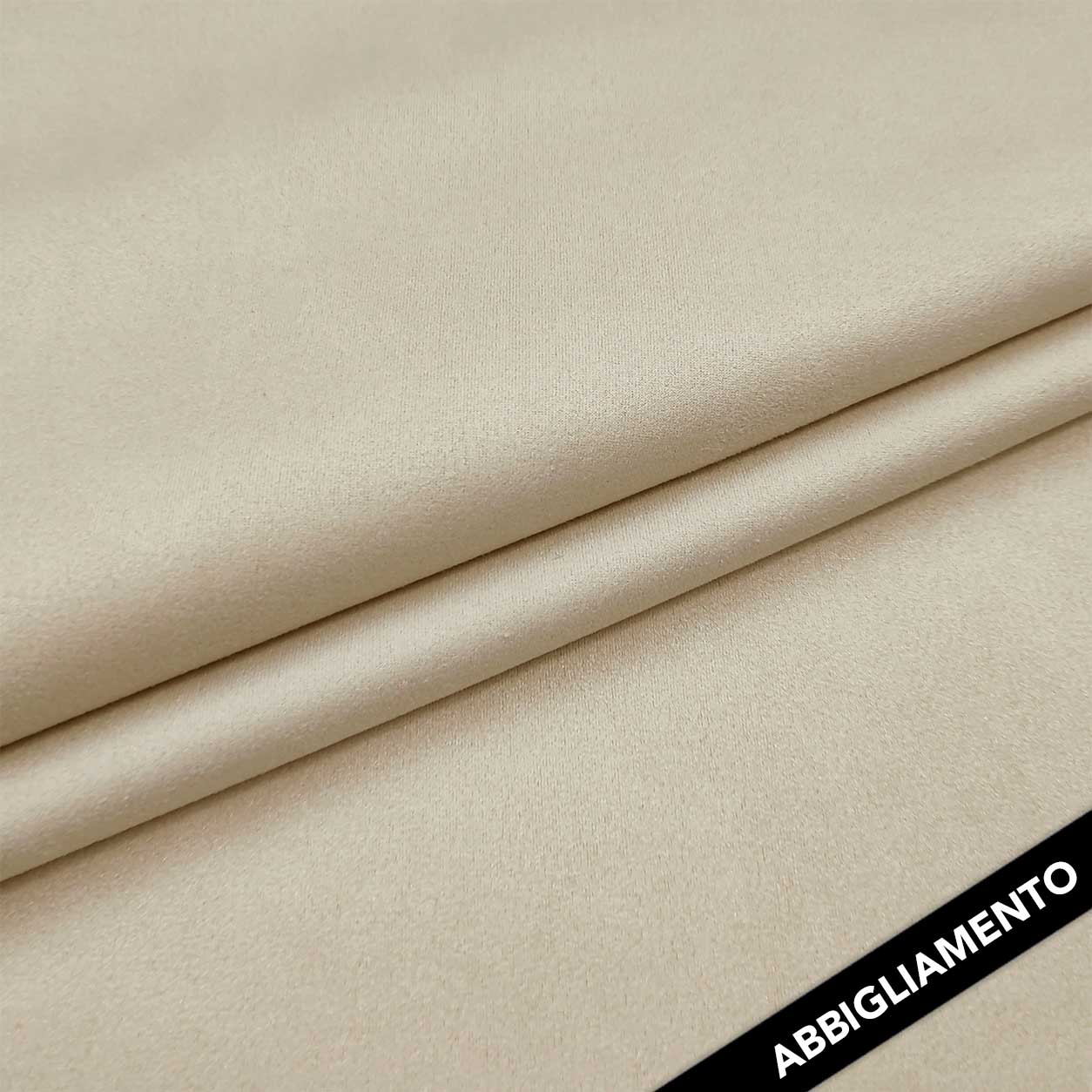 Tessuto Dainetto Elasticizzato Panna