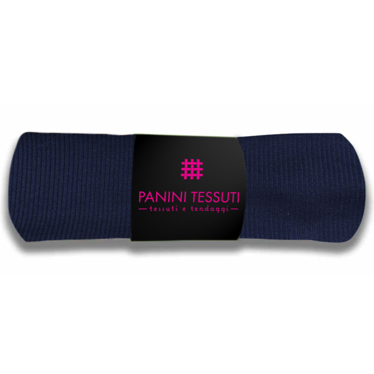 Scampolo Tessuto Maglia Pesante Blu