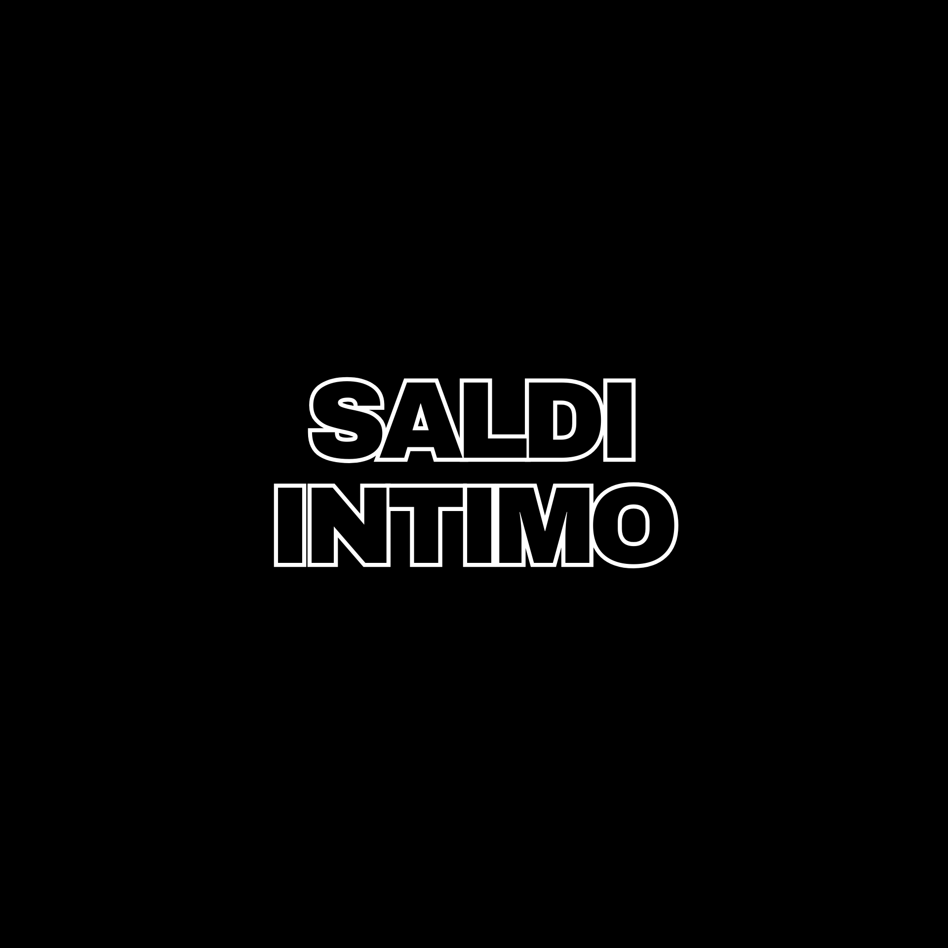 SALDI INTIMO - OUTLET