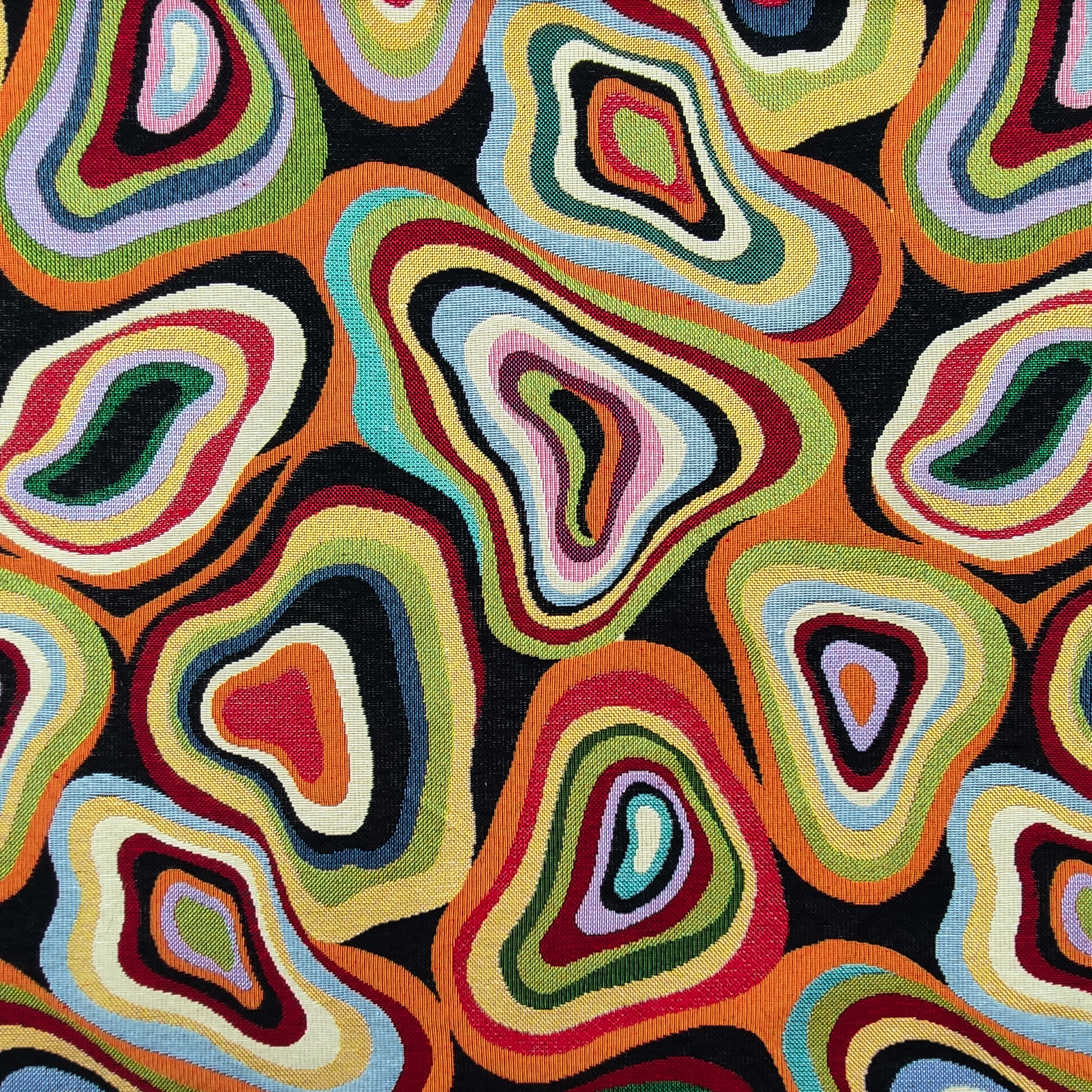 Tessuto Gobelin Fantasia Astratta Colorata