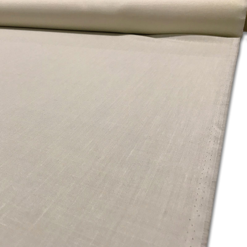 Tessuto di lino al metro beige