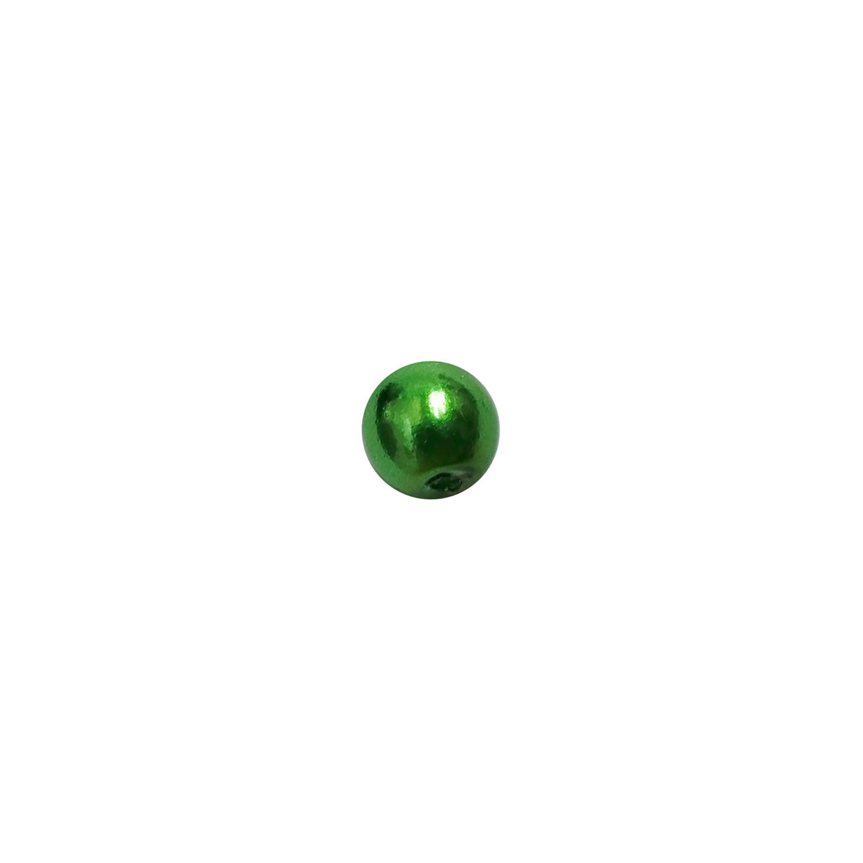 Perline gutermann verde 8 mm