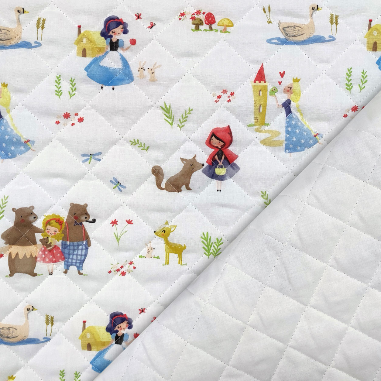 Tessuto trapuntato favole per bambini