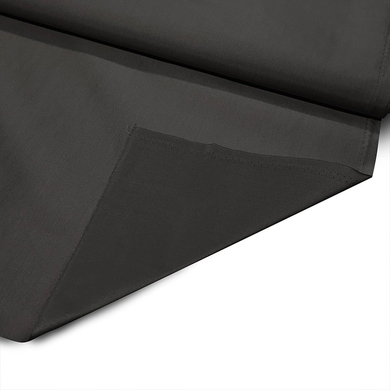 Tela taffeta grigio scuro