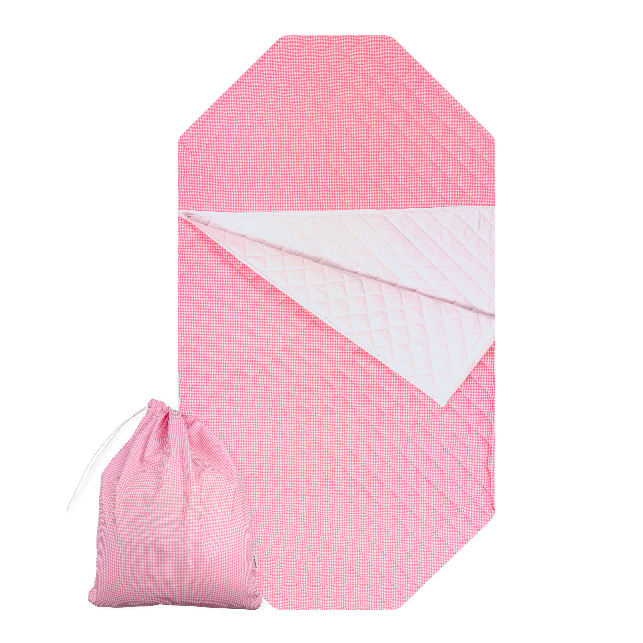 Sacco Nanna Sagomato per Brandine Quadretti Rosa Image