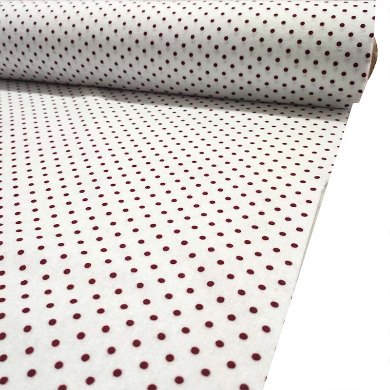 Pannolenci a Pois Bordeaux Image